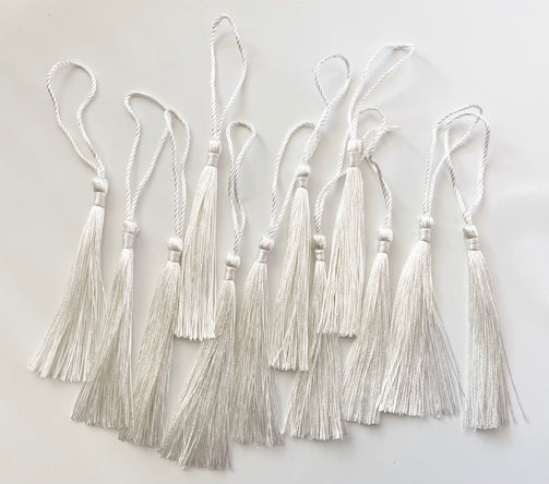 White Tassels