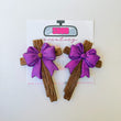 3D Cross with Bow Snob Scentiez - Custom Designed Air Freshener