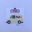 Fed Ex Delivery Truck Snob Scentiez - Custom Designed Air Freshener