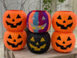 Glitter Halloween Treat Buckets