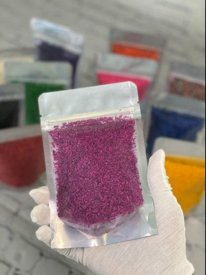 Colored Coconut Macaroons