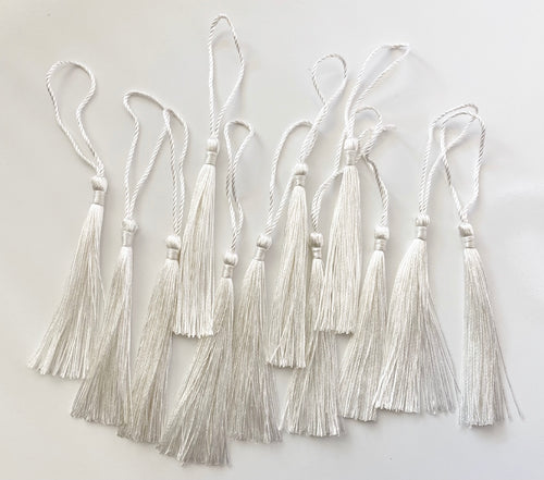 White Tassels