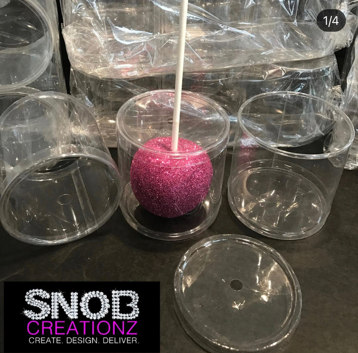 Cylinder Apple Containers