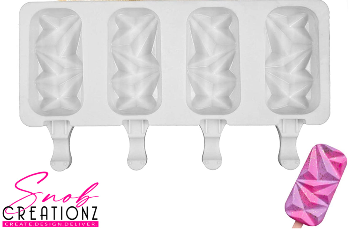 Geometric Cakesicle/Rice Krispies Treats Mold