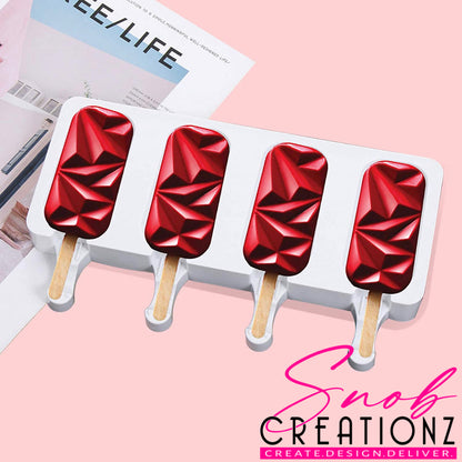 Geometric Cakesicle/Rice Krispies Treats Mold